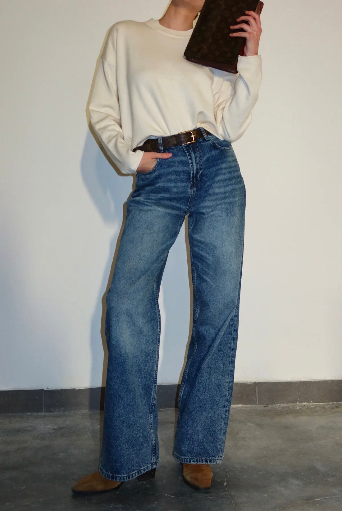 ג׳ינס סיזר ג׳ינס כחול GOVANA