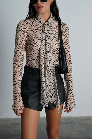 חולצת קאפלה חולצה קרם GOVANA