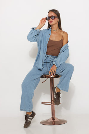 חליפת ג׳ינס קסארה חליפה קסארה