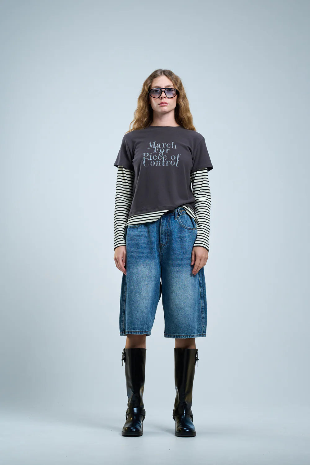 חולצת בר חולצה אפור טיאגו