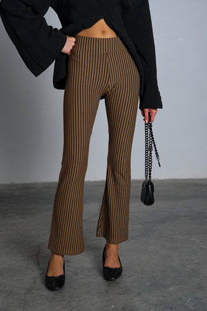 טייץ אדמס מכנס חום L GOVANA