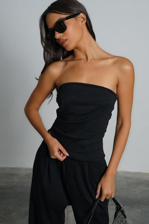 חליפת פלאו חליפה שחור GOVANA