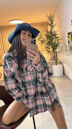 חולצת שירלי משובצת חולצה גליתה