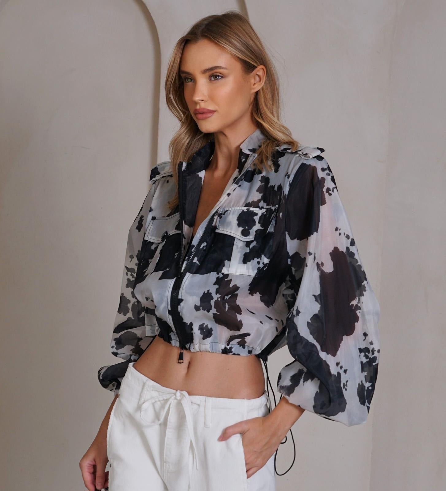 ג׳קט STYLE PRINT