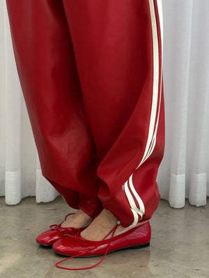 מכנס דמוי עור לורן מכנס טיאגו