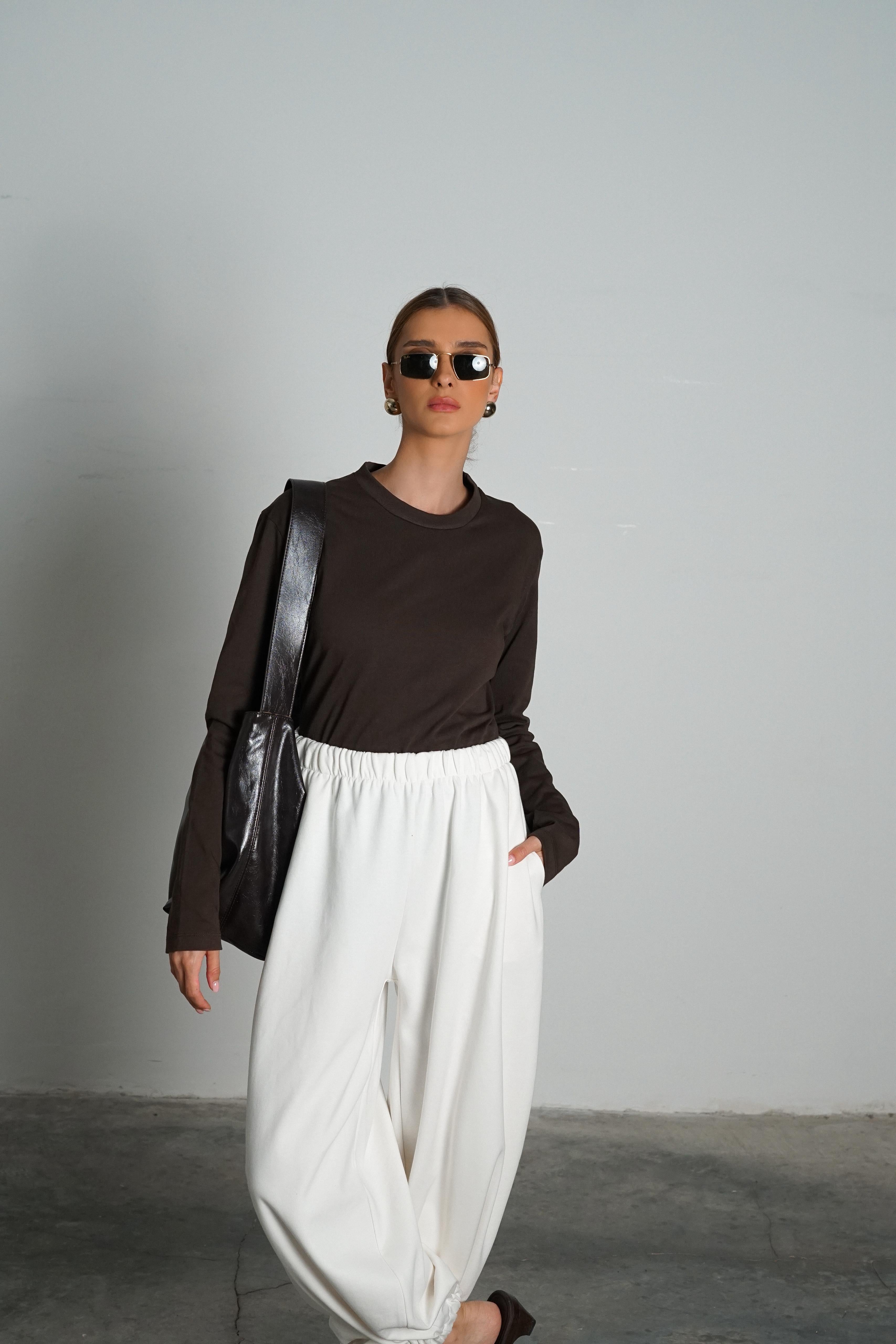 חולצת אייבורי חולצה GOVANA