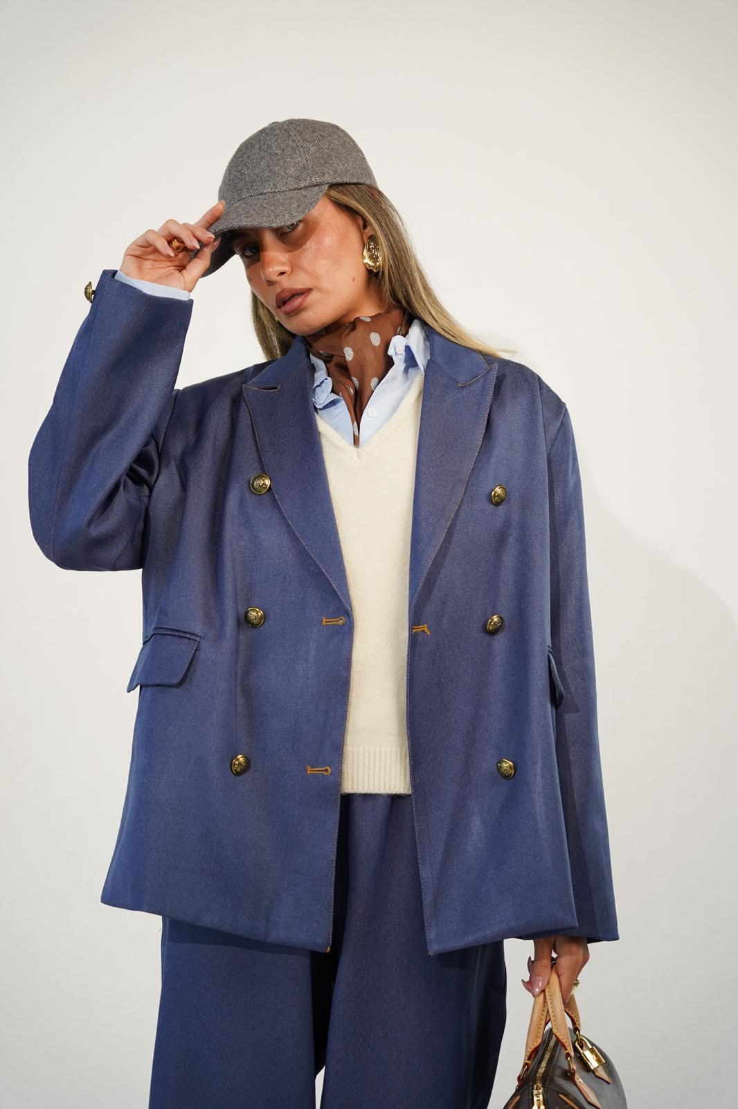 חליפת אלכסנדרה חליפה כחול O.S RFA