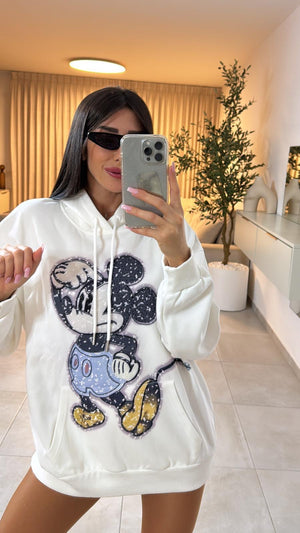 חולצת מיקי חולצה לבן O.S גליתה