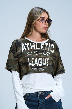 חולצת רוס חולצה לבן טיאגו