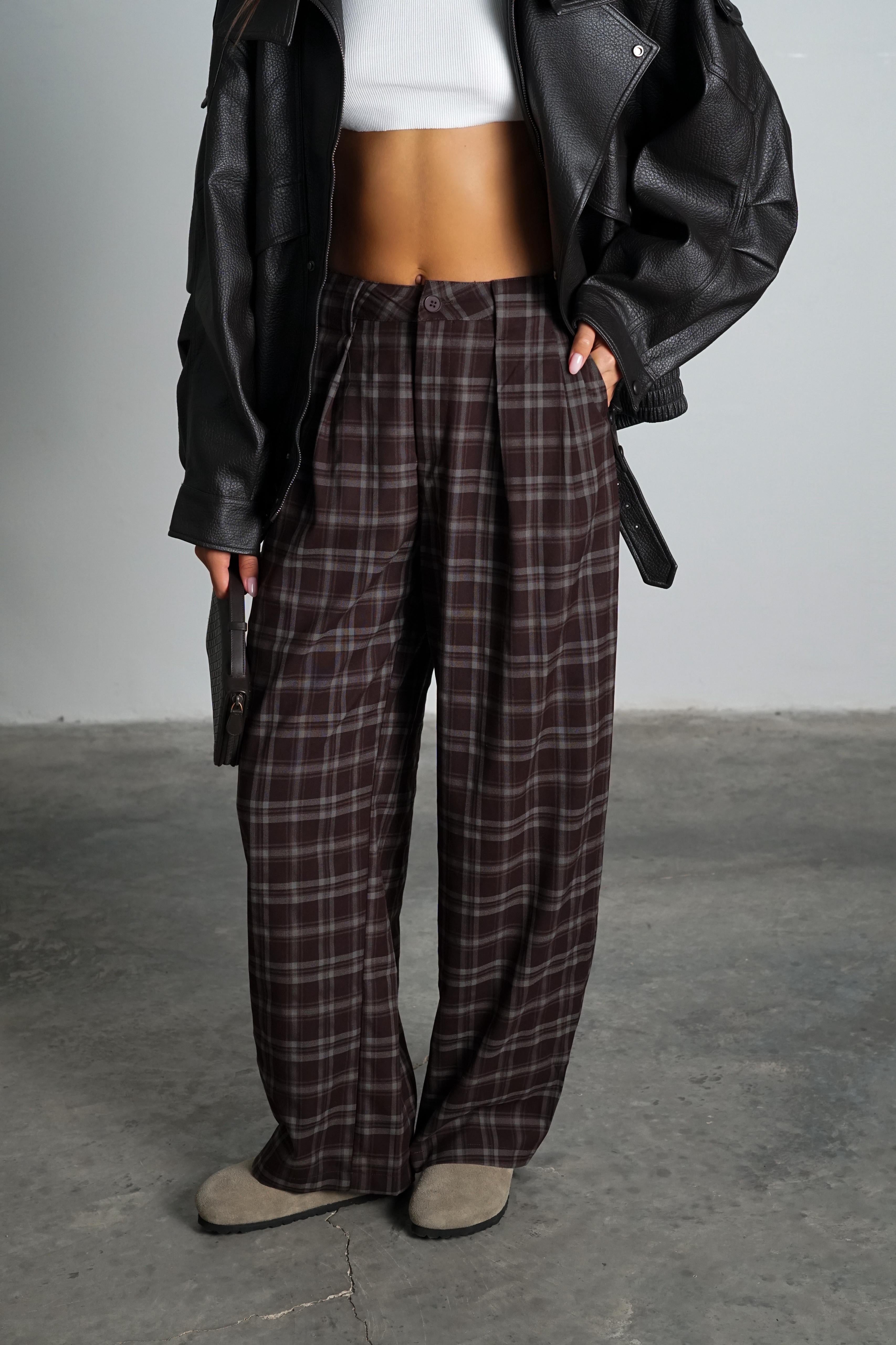 מכנס קמינו מכנס בורדו GOVANA