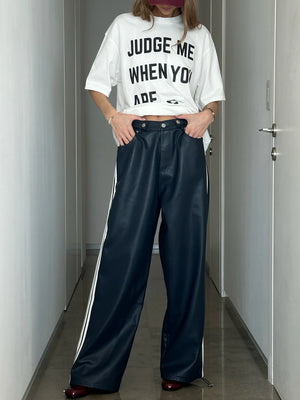 מכנס דמוי עור לורן מכנס טיאגו