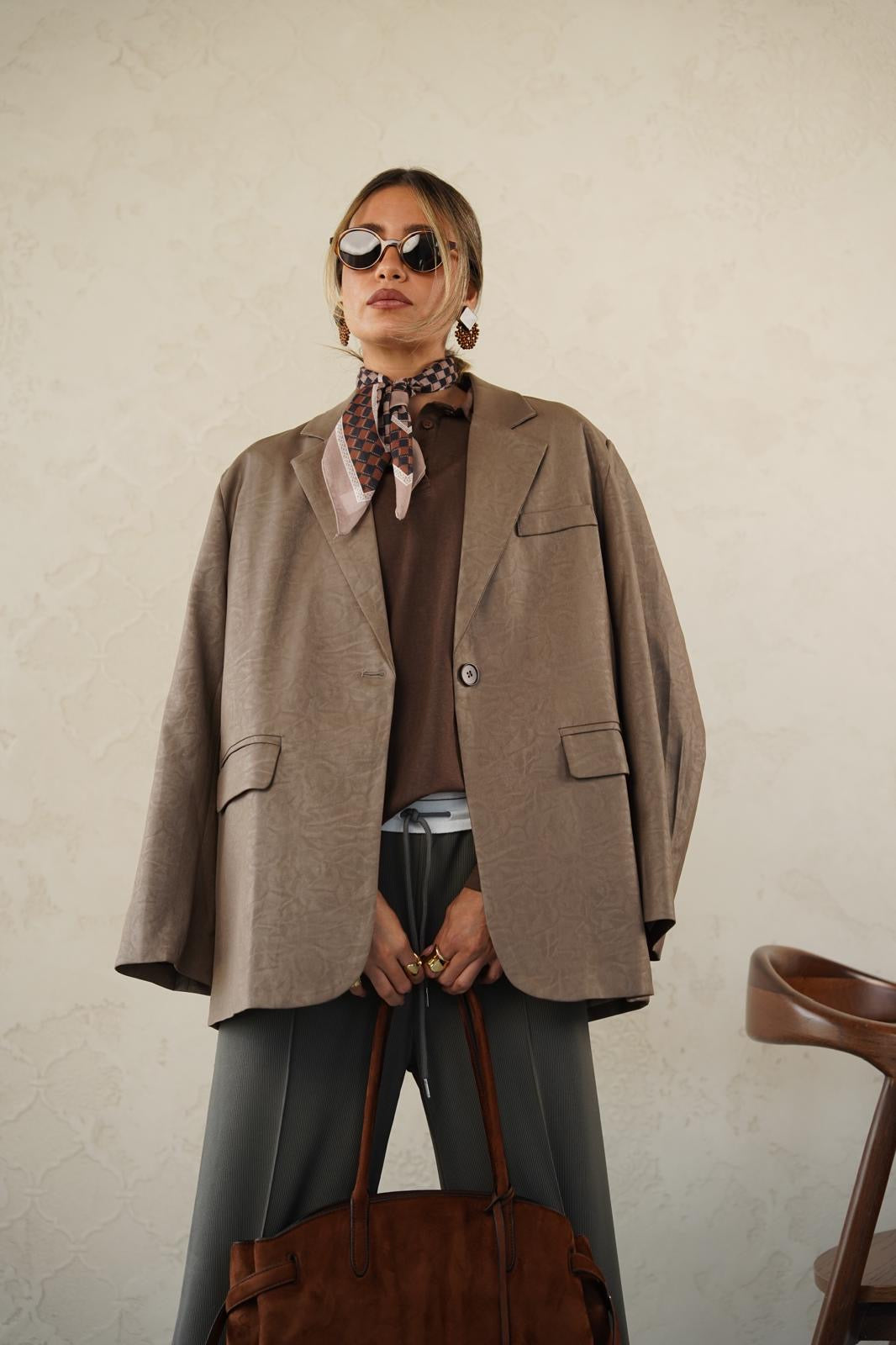 ג׳קט נינה ג'קט בז' O.S RFA