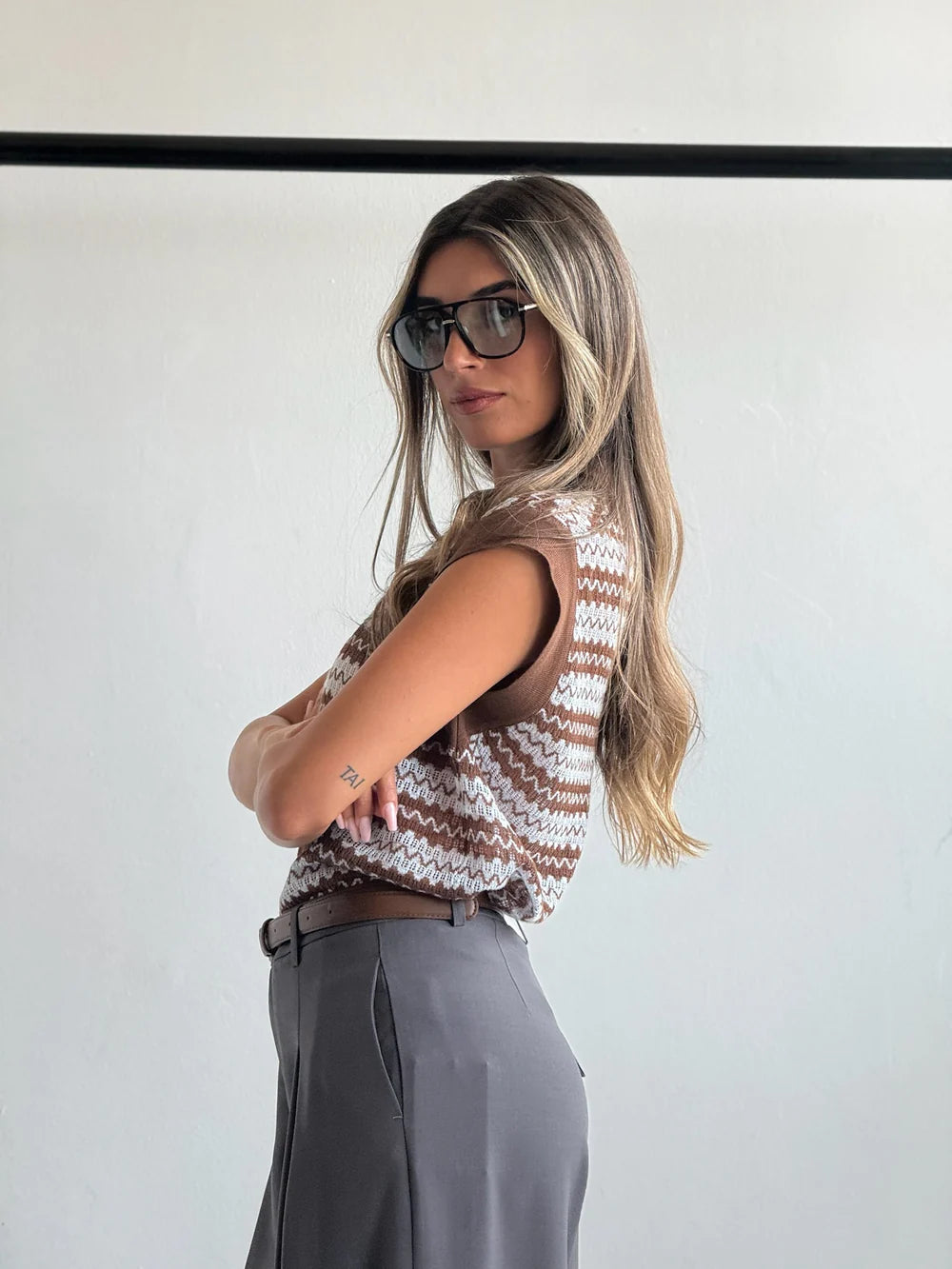 חולצת מישל מבית טיאגו רק בשני בוטיק מעצבים
