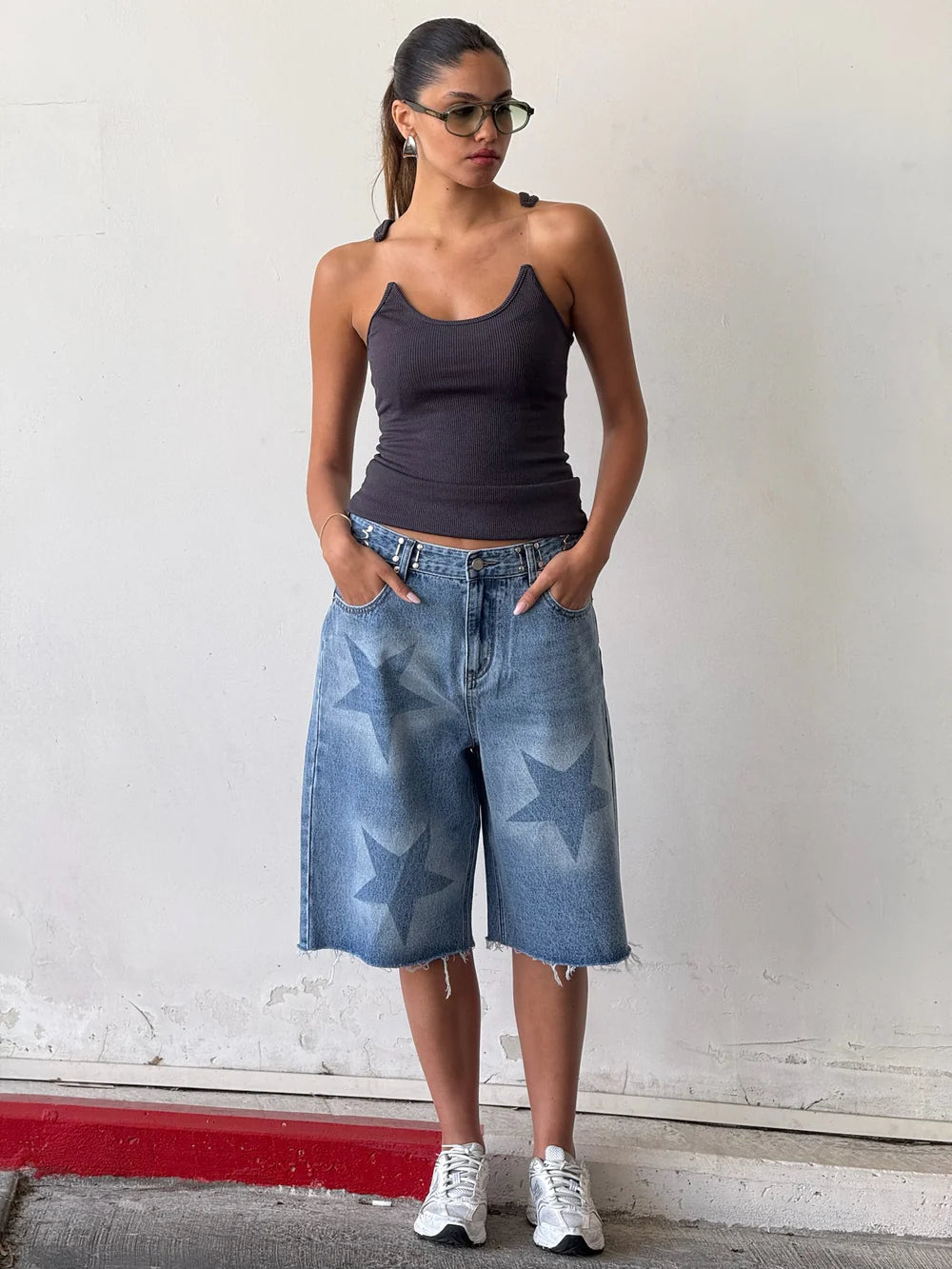 מכנס ג׳ינס ליה ג׳ינס כחול טיאגו