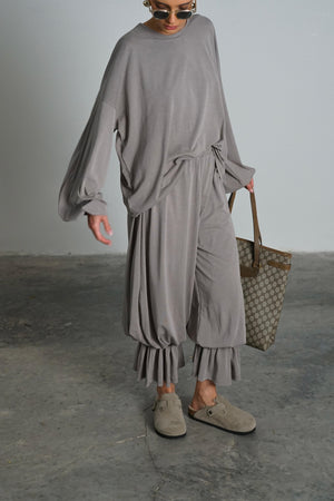 חליפת גאלה חליפה אפור בהיר GOVANA