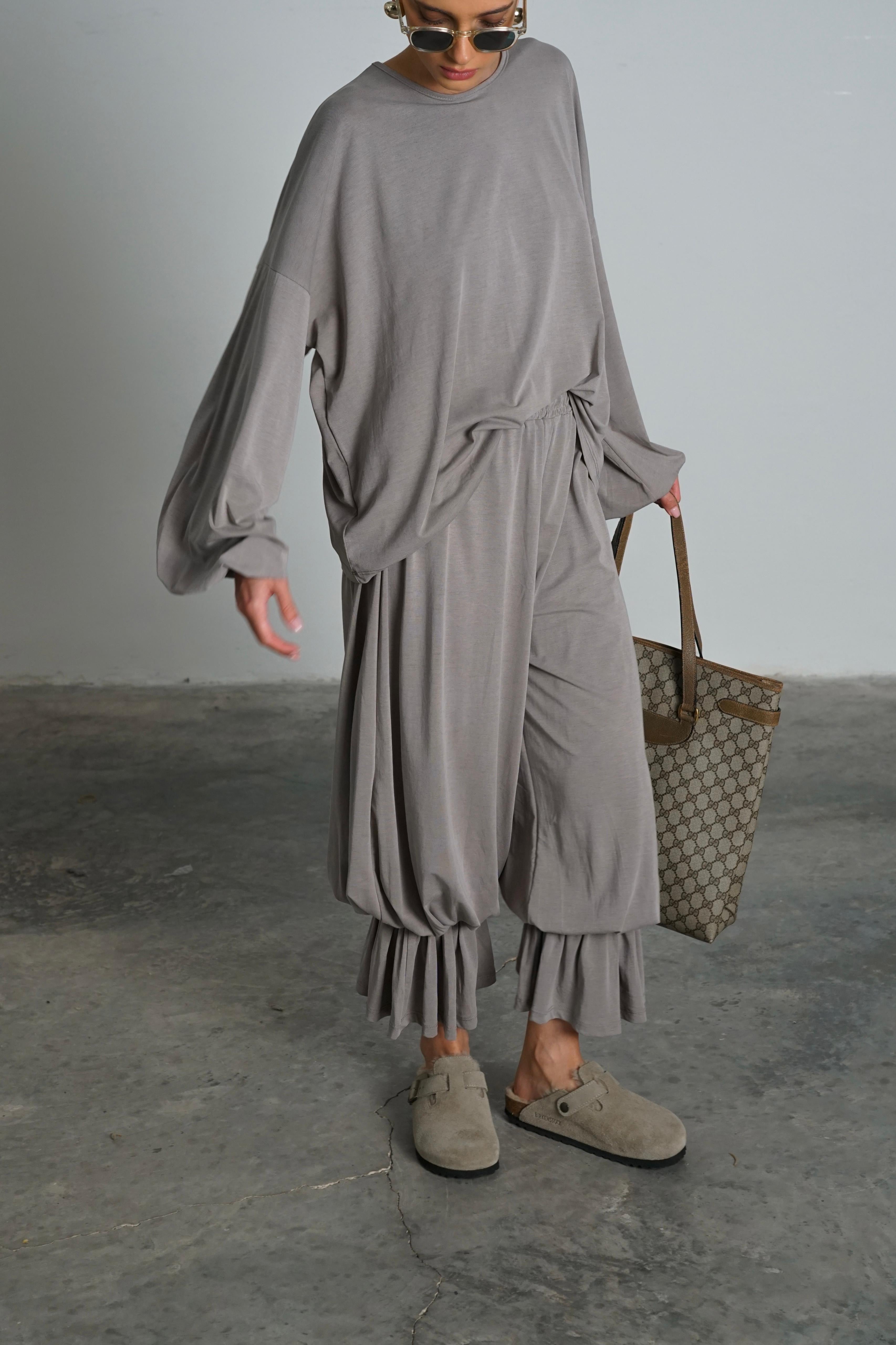 חליפת גאלה חליפה אפור בהיר GOVANA