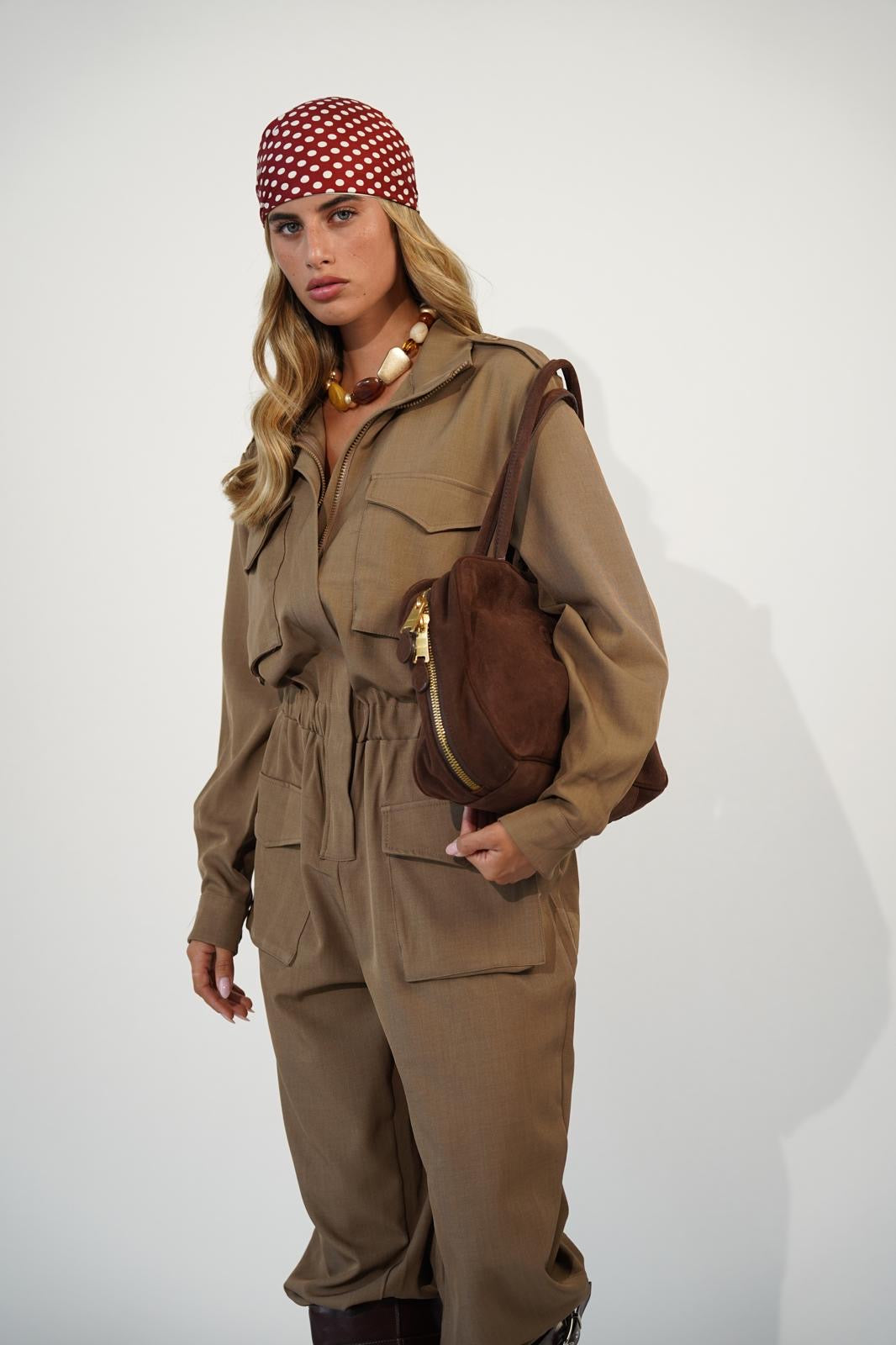 אוברול סקאי אוברול בז' O.S RFA