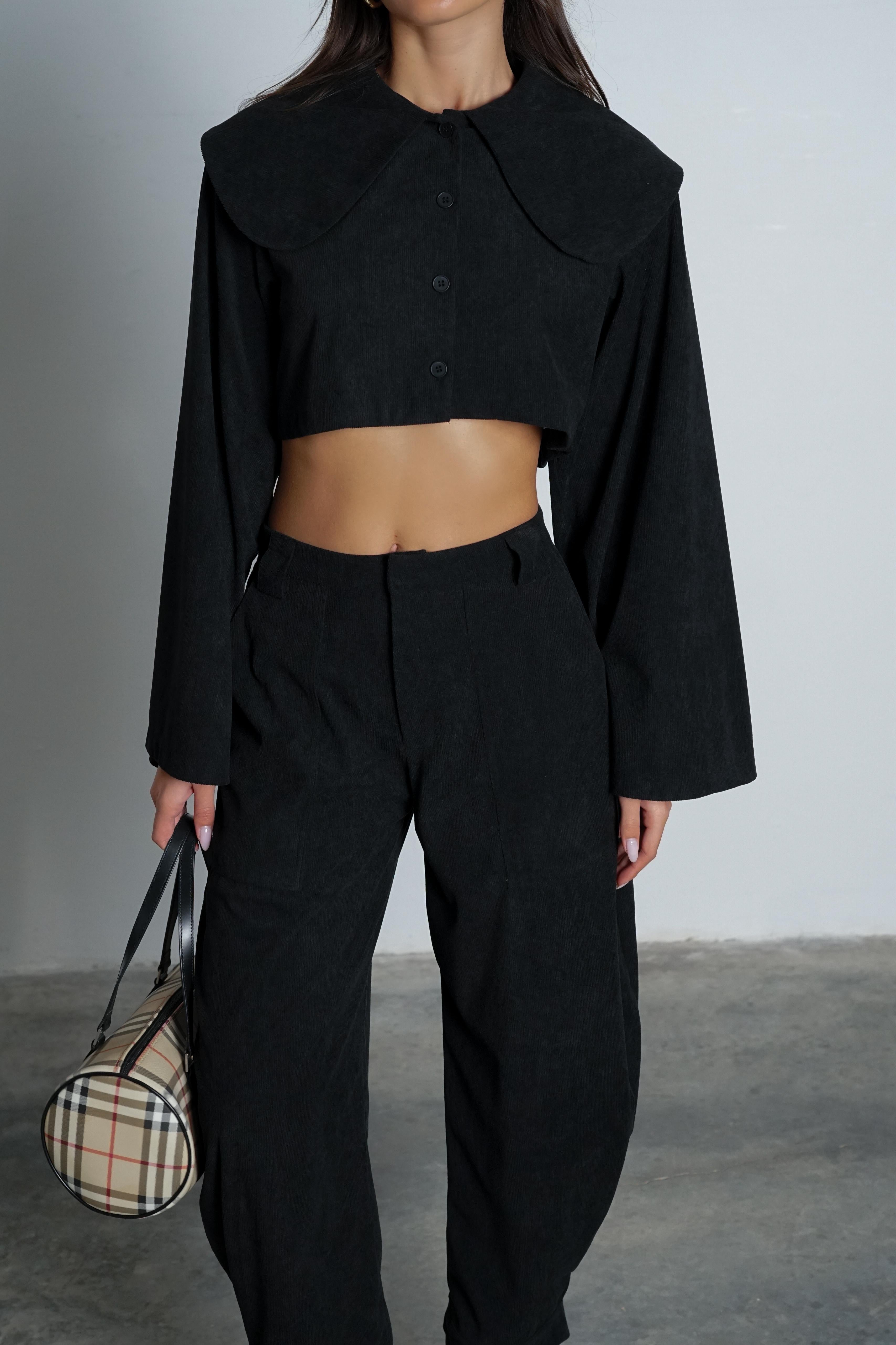 חליפת קימבר חליפה שחור GOVANA