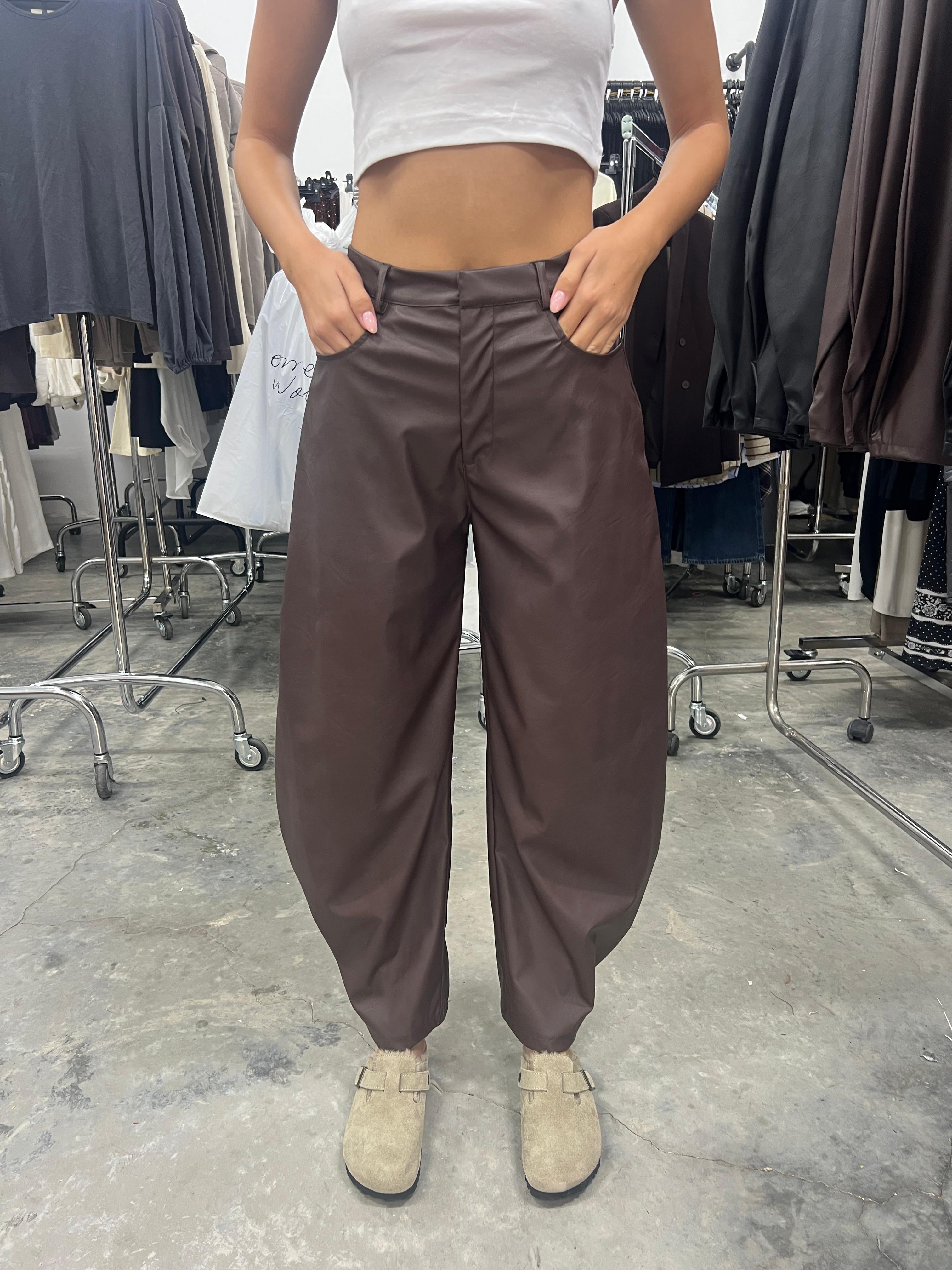 מכנס קיסו מכנס חום GOVANA