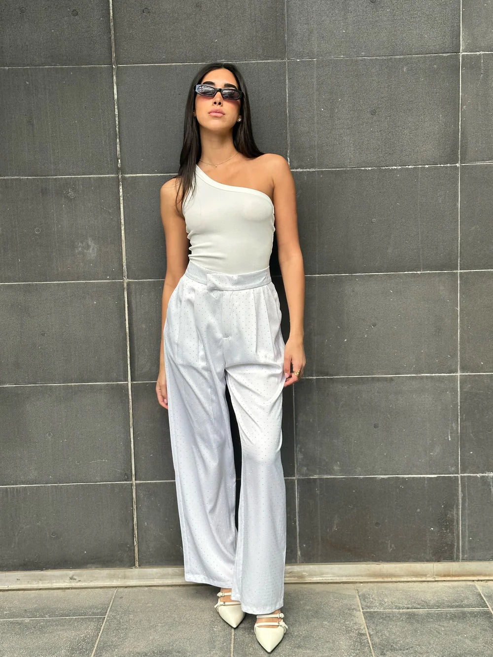 גופיית אביב לבן טיאגו