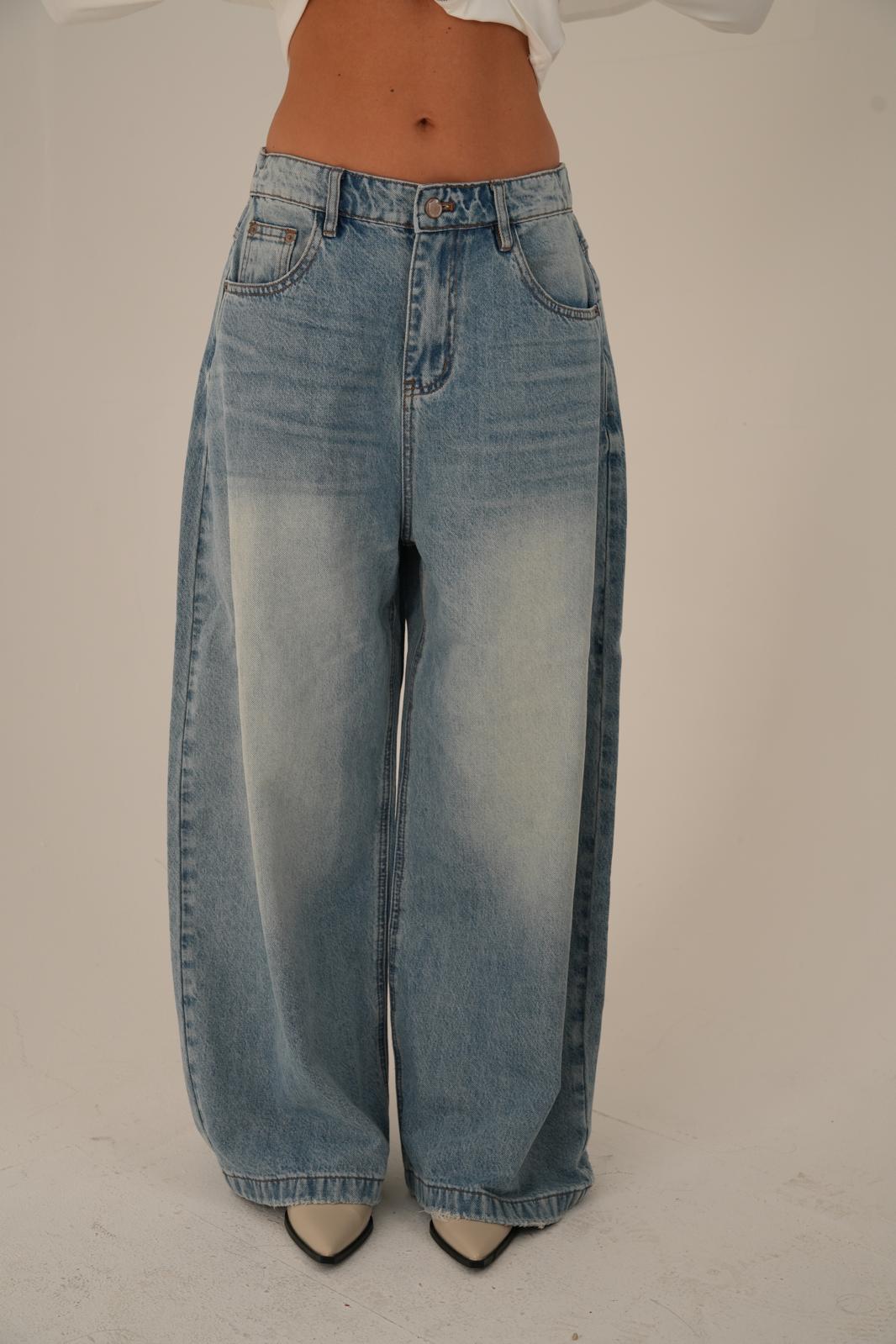 ג׳ינס מישל ג׳ינס כחול בהיר RFA