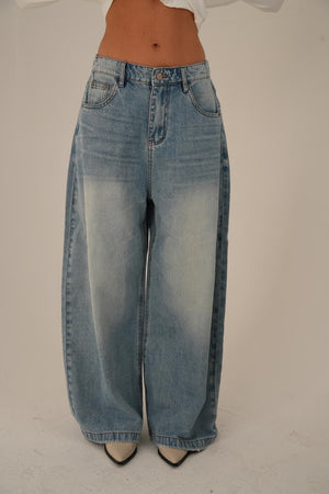 ג׳ינס מישל ג׳ינס כחול בהיר RFA