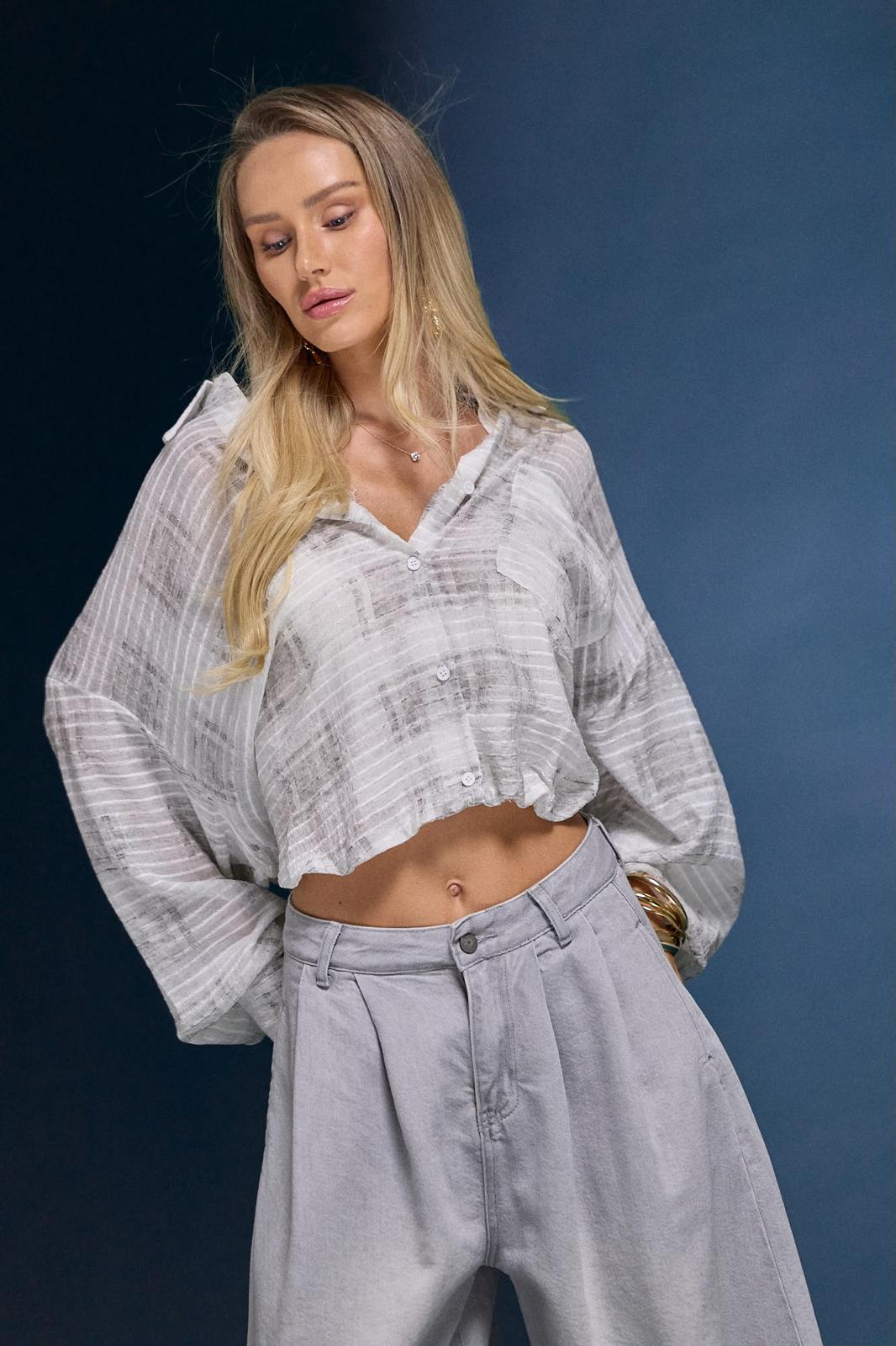 חולצה NEW SELENA לבן מבית אנטיגו רק בשני בוטיק מעצבים