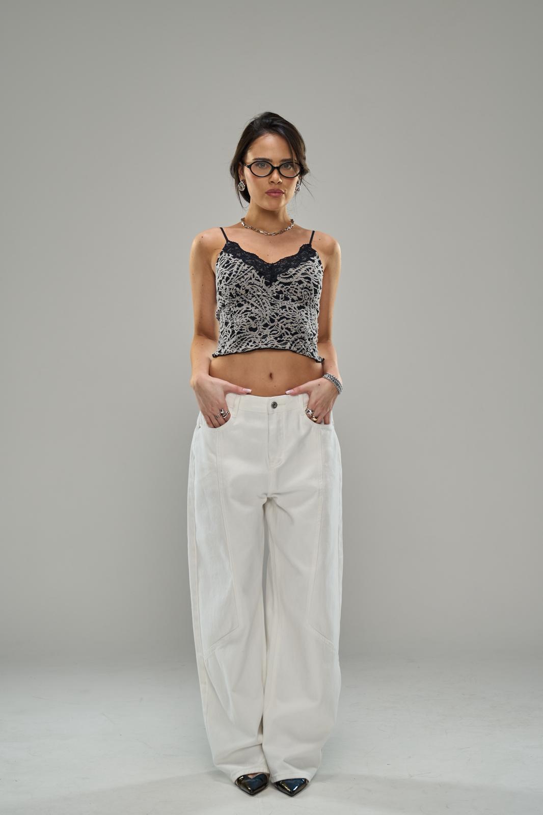 טופ לייס כסף O.S טיאגו